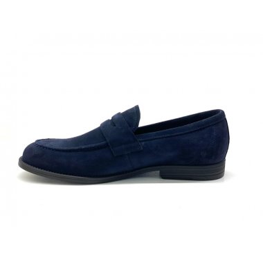 F0824 fluchos mocassino uomo camoscio