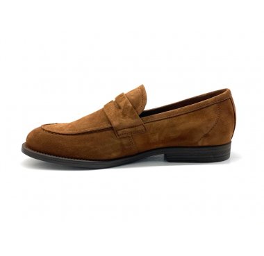 F0824 fluchos mocassino uomo camoscio