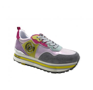 MAXI WONDER 24 LIU JO SNEAKERS CAMOSCIO