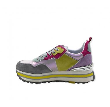 MAXI WONDER 24 LIU JO SNEAKERS CAMOSCIO