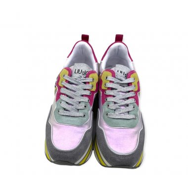 MAXI WONDER 24 LIU JO SNEAKERS CAMOSCIO