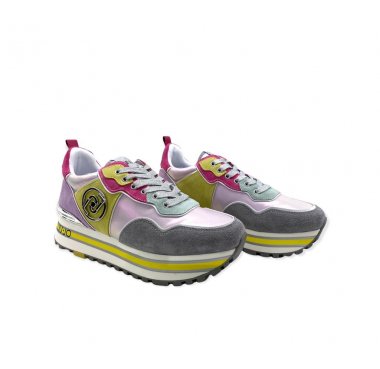 MAXI WONDER 24 LIU JO SNEAKERS CAMOSCIO