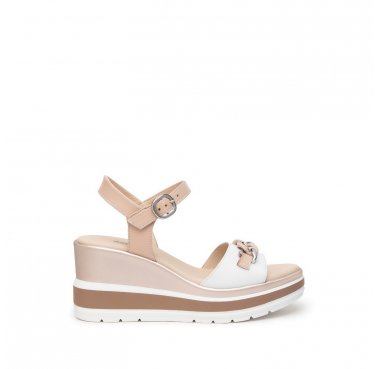 E410530D nero giardini sandalo zeppa donna