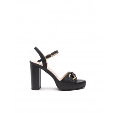 E513350D nero giardini sandalo tacco donna