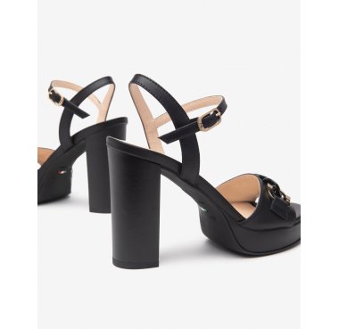E513350D nero giardini sandalo tacco donna