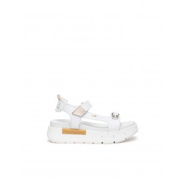E410707D nero giardini sandalo zeppa donna