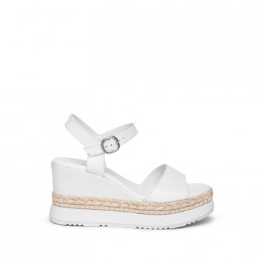 E307690D nero giardini sandalo zeppa donna