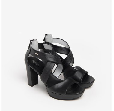 E307500D nero giardini sandalo tacco donna
