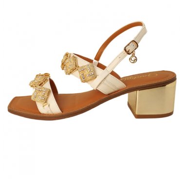 gs313 gardini infradito tacco strass donna