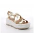 7667100 igi&co sandalo zeppa donna