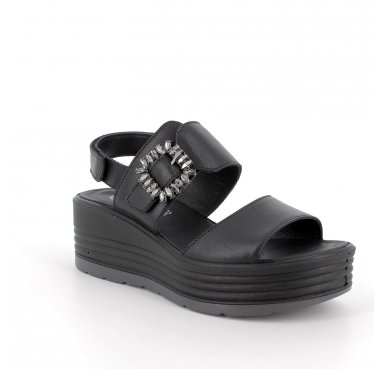 7667300 igi&co sandalo zeppa donna