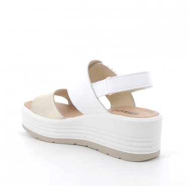 7667322 igi&co sandalo zeppa donna