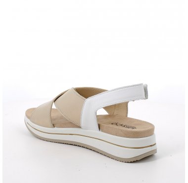 7675633 igi&co sandalo zeppa donna