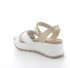 7677411 igi&co sandalo zeppa donna