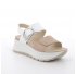 7677600 igi&co sandalo zeppa donna