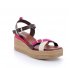 7689722 igi&co sandalo zeppa donna